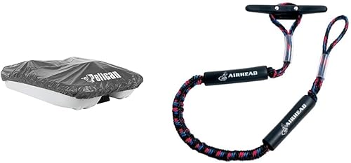 Pelican - Cubierta de amarre y almacenamiento de barcos con pedal de vinilo - Modelos Mónaco y arco iris resistentes