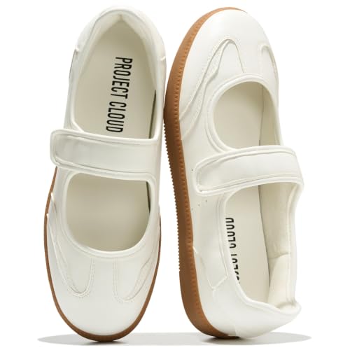 Project Cloud Mary Jane Shoes, Comfortable Fashion Sneakers for Women