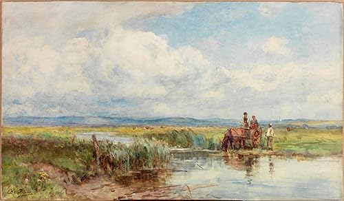 Art mural d'exception impression Landes d'Ernest Albert Waterlow