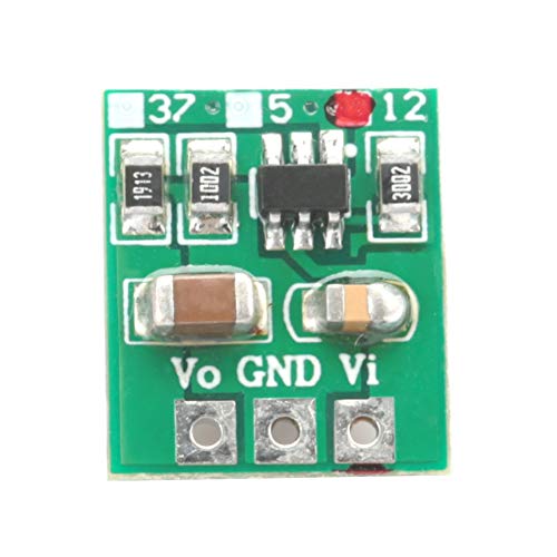 Módulo convertidor DC DC Boost Convertidor de potencia de voltaje elevador ultra pequeño de alta eficiencia para dispositivos alimentados por batería Kits electrónicos de (12V)