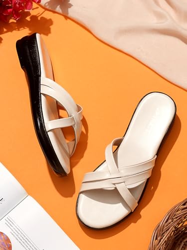 Image of TRASE Casual Stylish Flats Sandals For Women - Sandals For Women Stylish - Women's Sandals - Flat Sandal - Flats For Girls - Sandals For Girls - Ladies Sandal (46039)