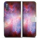 samsung galaxy a70 specs philippines  DeinDesign Etui Compatible avec Samsung Galaxy A7 (2018) Etui Folio Etui magnetique Space Galaxie Lumière