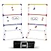 Produktbild DOCTOR SPORT Leitergolf Doppel Spiel - 2X Kunststoff Wurfspiel Komplett - komplett mit Bolas - 3x2 Sets Tragetasche - offiziell (Kunststoff - Harte Bolas)