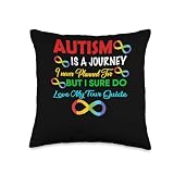 Autism Infinity Autism Journey Love My Tour Guide Throw Pillow