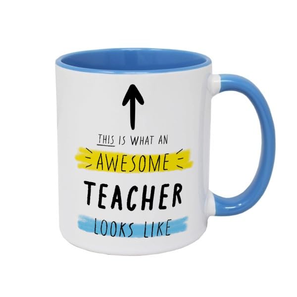 Personalised Teacher Mug – Best Teacher Gifts for Women, End of School