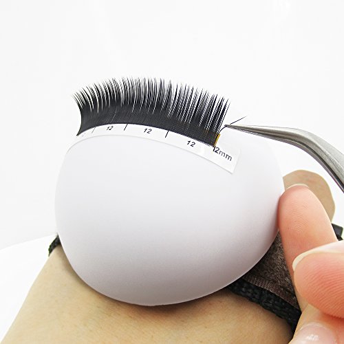 Lash Pallet Hand for Eyelash Extension Professional Individual Eyelash Extension Hand Plate Lash Holder (Acrylic Egg)