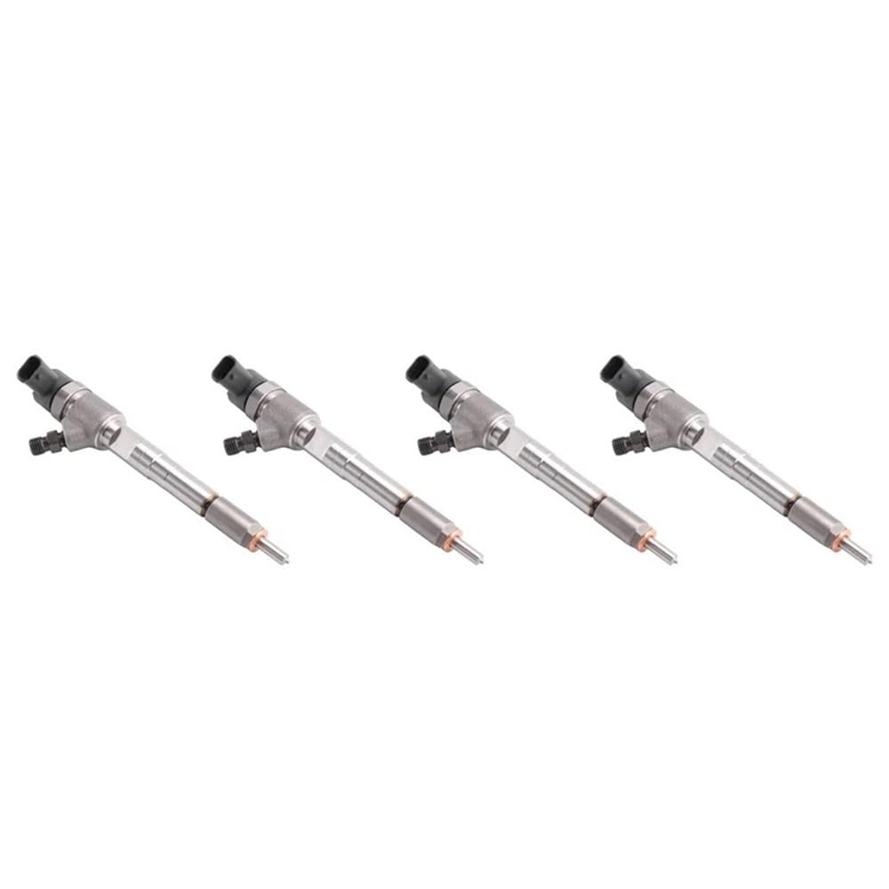4PCS Crude Injector Nozzle Automotive Compatible for Ford Vauxhall Alfa Romeo 1.3 3D 1.3 Tdci 0445110351