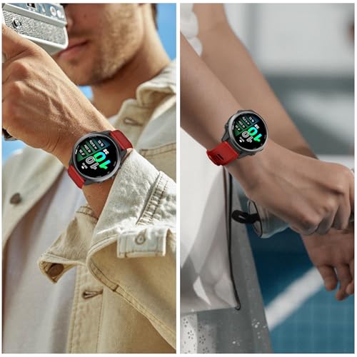 Correa de silicona 22 mm para Garmin Forerunner miniatura 7