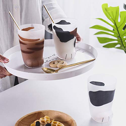 cat paw Cup cat paw Glass cat paw Cups 1 Pcs Cute Cat Paws Glass Tiger Paws Mug Office Coffee Mug Breakfast Milk Glass Cup Gift (c) - Image 2