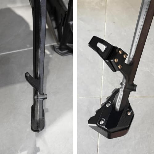 Plaque d'extension béquille moto R1300GS en aluminium CNC Combo-Blue