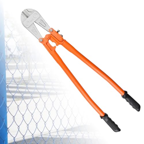 VEGOATY Tagliabulloni da 14: tagliabordi con manico ergonomico PPR diametro di taglio 8 mm, cesoie professionali con ganasce temprate per fili di acciaio, bulloni e serrature
