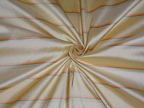 Tissu Dupioni en soie aux couleurs d'automne pour des créations uniques et chaleureuses