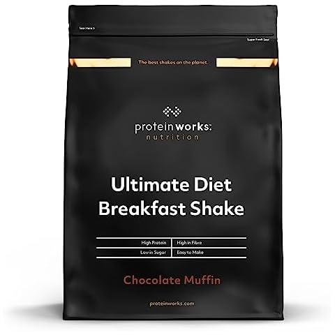 Protein Works Ultimate Diet Breakfast Shake, Chocolate Muffin Cover