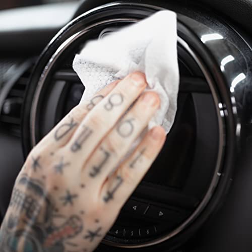 Meguiar's G13600EU Quik Interior Detailer Cleaning Wipes, Reinigungstücher (Dose mit 30 Stück) – Ansicht 5