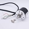 Taiss/AB 2 Phase Incremental Rotary Encoder 100P/R DC 5-24v Wide Voltage Power Supply 6mm Shaft 100P/R
