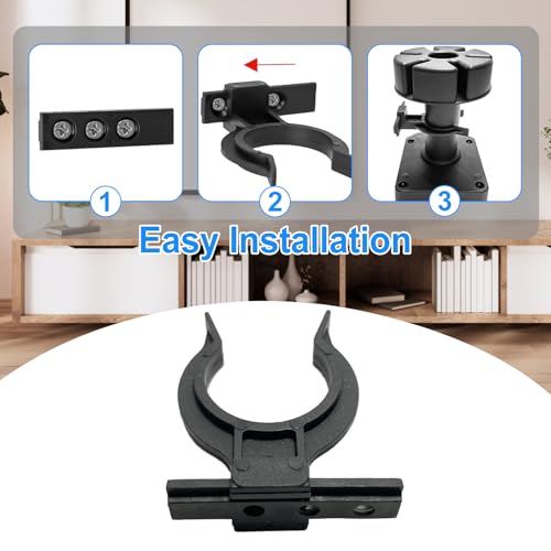 FULHANY Sockelleisten Clips 20 StüCk - Sockelleiste KüChe - KüChen Sockelblende - 32-42 Mm Sockelleisten FüR KüChenbeine FüR Schrankbeine, Tischbeine Oder Couchtischbeine, Etc