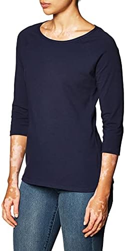 Hanes Women's Stretch Cotton Raglan Sleeve Tee 2 Hanes Women's Stretch Cotton Raglan Sleeve Tee
