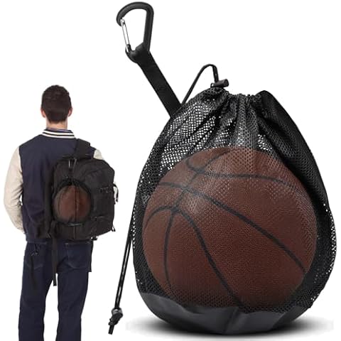 Mumjooyi Portable Mesh Ball Storage Bag Cover