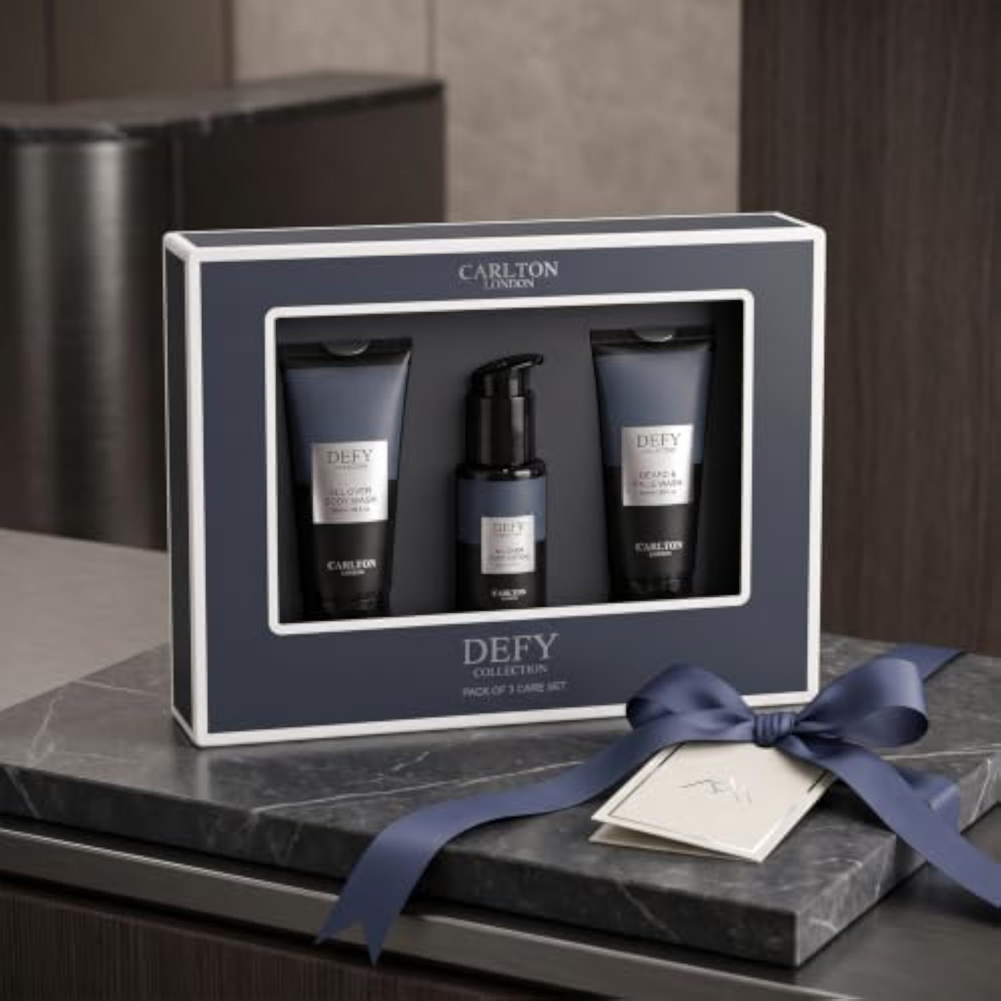 Men's Defy Bath Care Trio Gift Set, Luxury
