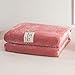 Produktbild LITHAPP Flauschige Kuscheldecke Zweiseitige Wohndecke Hochwertige Decke Sofadecke Warmweich Microfaser Fleecedecke Tagesdecke Für Bet,Darkpink-180cm*200cm