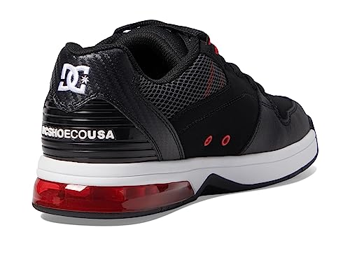 DC Men's Versatile Causal Skate Shoe, Black/White/Athletic Red, 8.5 by DC - Image 6