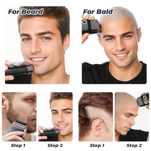Pritech RSM-1699 Foil And Bald Shavers 2 In 1 Electric Shaver thumb #1