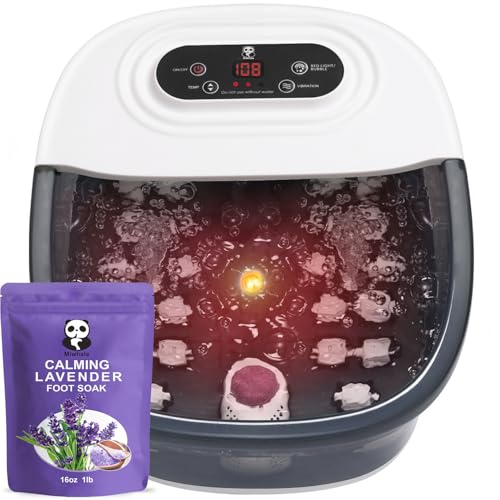 Miwhale Foot Spa with 22 Massage Rollers