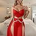 Red Womens Tops Lingeries Underwear Skorts Set for Ladies Match Sexy Sheer Translucent Basic Midi Underwear Sets 2026 Clothing Fashion Country Concert L