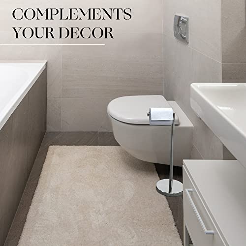 Marmolux Acc - Supporto cromato per carta igienica...