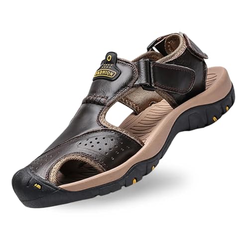 Sandalias casuales para hombre: calzado de verano transpirable, plano y cómodo para exteriores