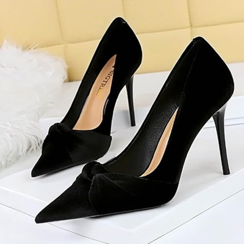 Chaussures de banquet à talons hauts confortables noir 40