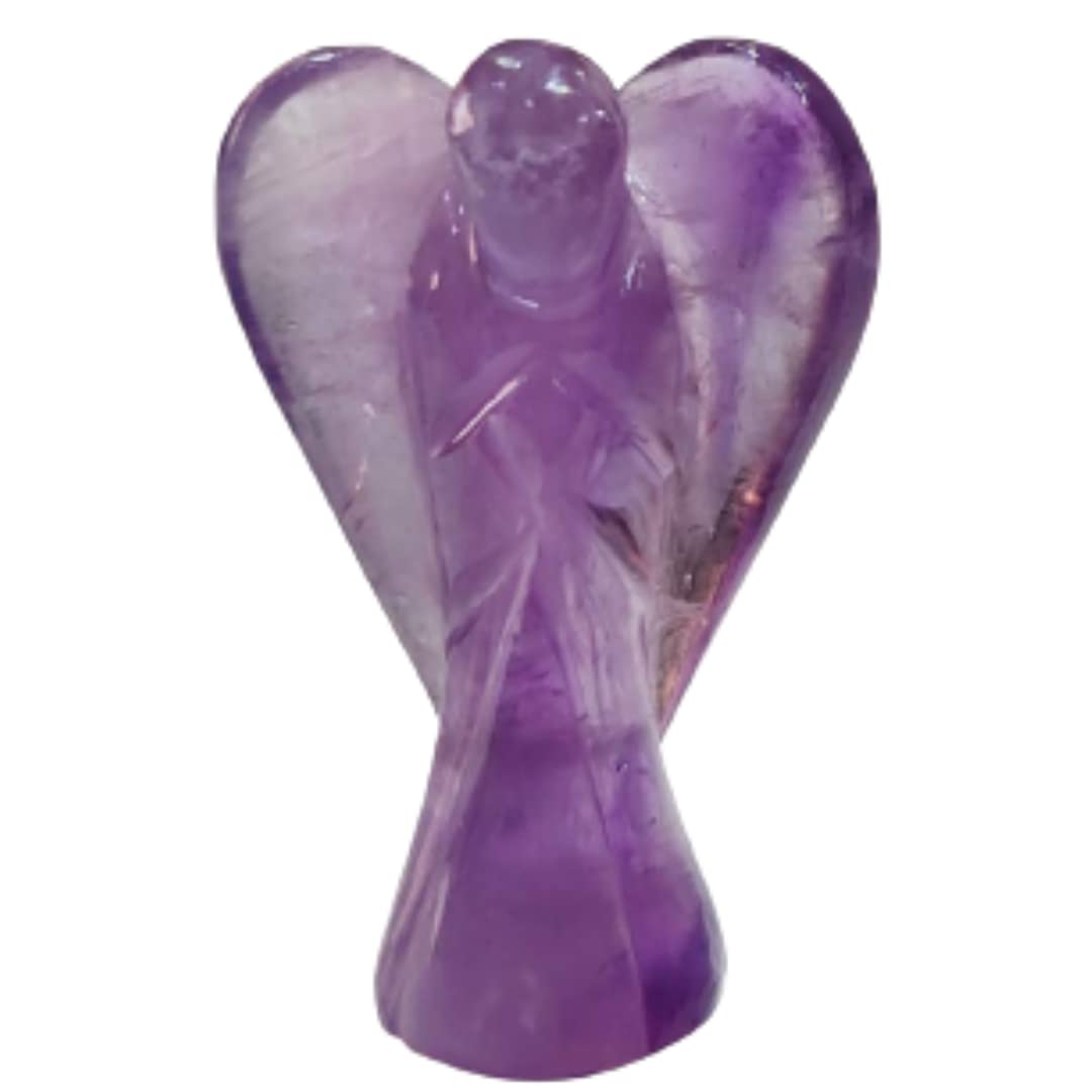 Tiger Eye Angel Figurines and Statues for Home Decor Items & Decorative Items Crystal Angel Statue for Spritual Item Gifts 2 Inch