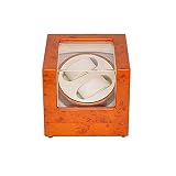▶ Excelente mano de obra: estuche de relojería para relojes de lujo con barniz lacado para piano, superficie brillante, diseño lujoso, hecho de madera contrachapada de alta calidad. Funda protectora lacada en alto brillo con apariencia elegante y única y tamaño compacto
