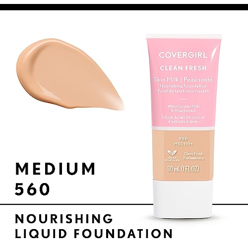 COVERGIRL-Clean-Fresh-Skin-Milk-Foundation-Medium-1-Fl-Oz-Pack-of-1