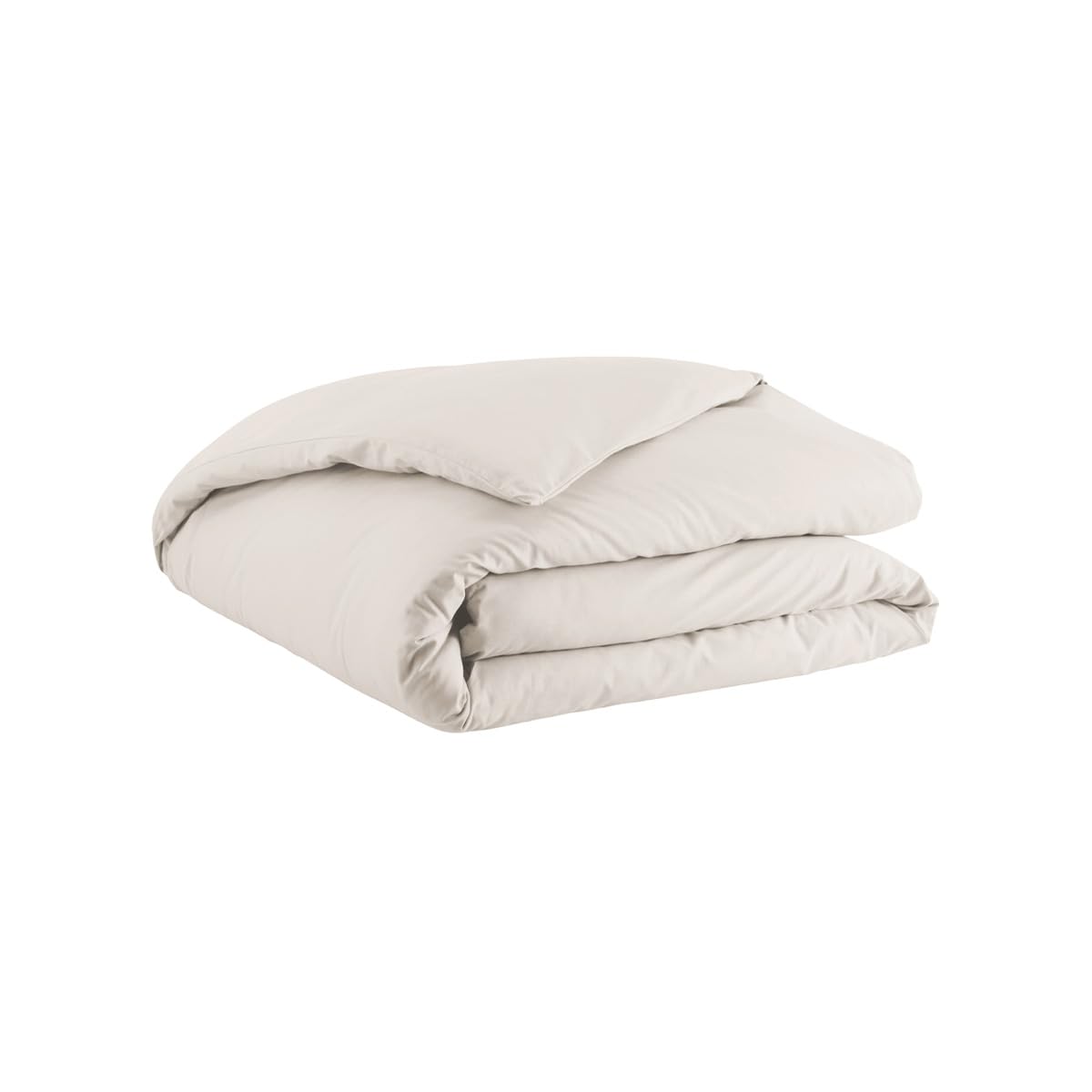 Essix Cotton Duvet Cover, Very Soft, Cream, 240 x 220 cm, Beige, 240x220 cm - Image 2