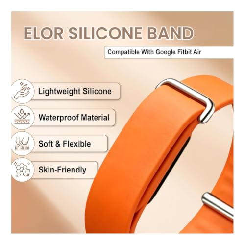 Image of ELOR Replacement Strap /Band compatible with Google Fitbit Air