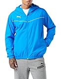 Mit Kapuze PUMA Herren teamRISE All Weather Jacket Trainingsjacke, Electric Blue Lemonade, XL