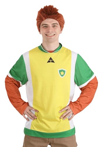 Fun Costumes Hotel Transylvania Johnny Adult Costume Kit with Wig & Character Shirt - Officially Licensed M
