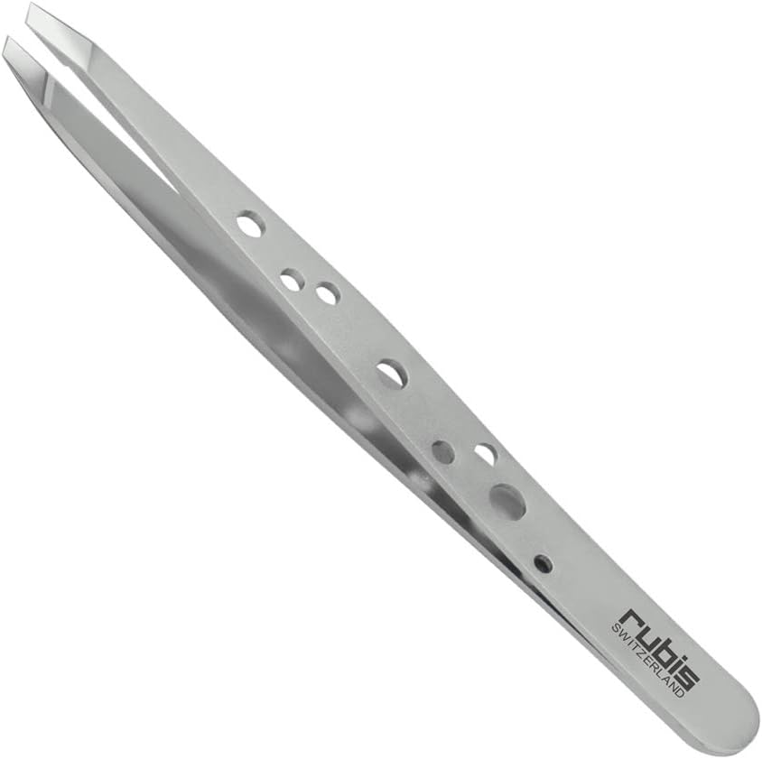Perforated Stainless Steel Tweezer #135