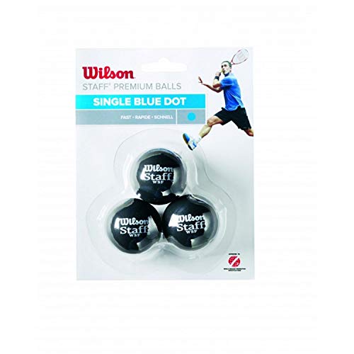Wilson Unisex – Erwachsene Staff Squash 3 Ball, Gelb I, 3 Stück - Image 4