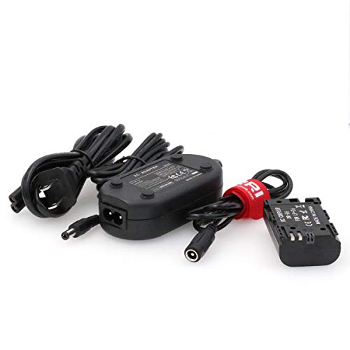 DRRI ACK-E6 Replacement AC Power Adapter Kit fr Canon EOS 80D/70D/60D/6D/7D/5D Mark II/II 5D Mark IV Digital Camera