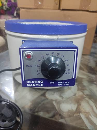 Image of Laboratory Heating mantle || Electric Burner for Flasks || Heating mentle suitable for distillation appratus (3000ML-450 WATT)