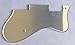 Guitar Parts For Epiphone Dot Style Guitar Pickguard (1 Ply Silver Mirror)