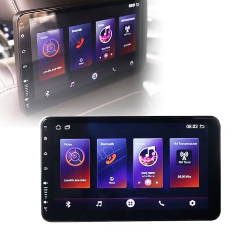 Reproductor de vídeo para coche de 10" con pantalla táctil HD y altavoz integrado