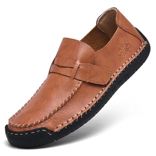 Mocasines de cuero ligeros para hombre: alivio total para pies cansados