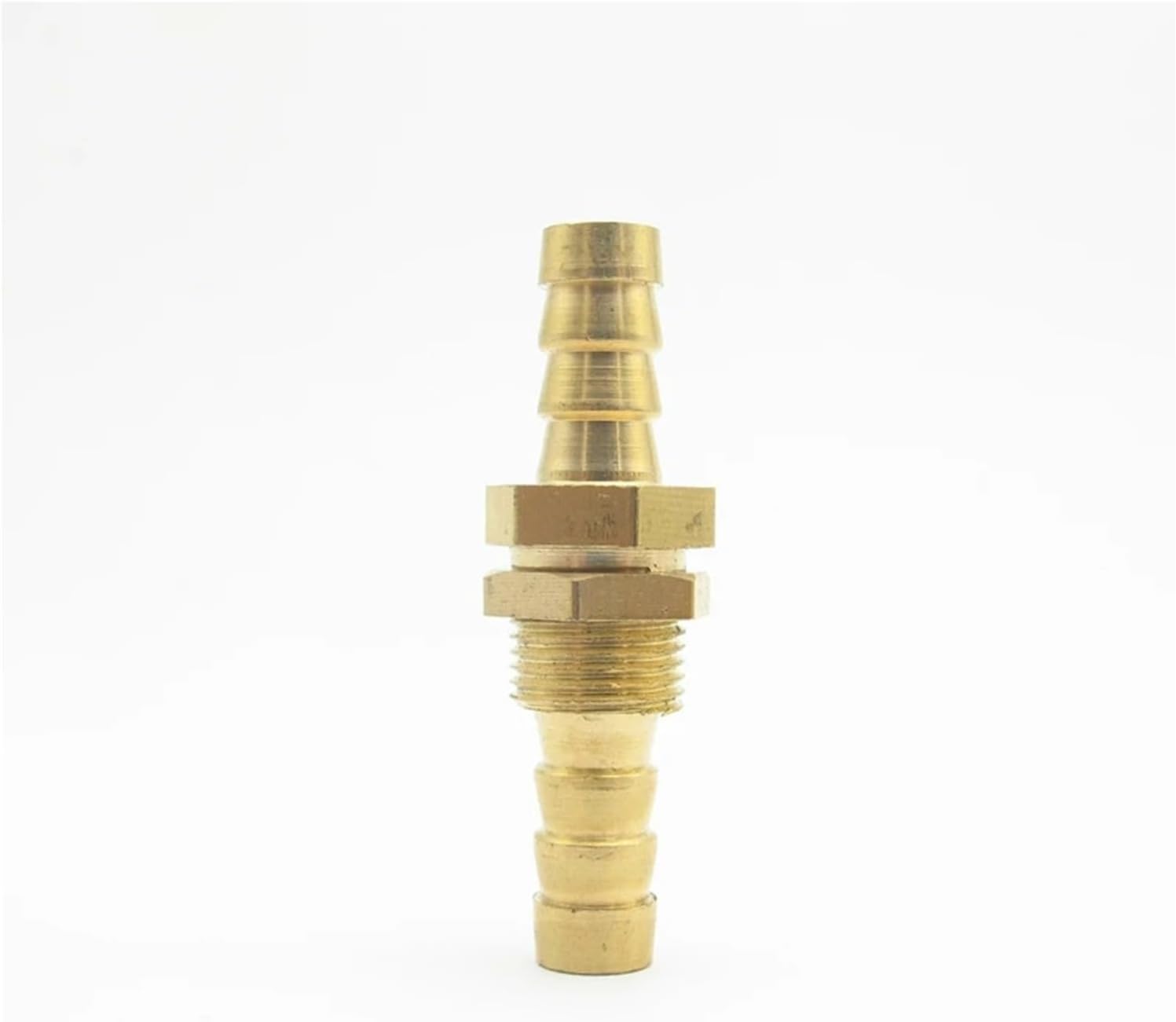 Ducting Pipe Connector Hose Barb Bulkhead Brass Barbed Tube Pipe ...