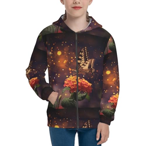 Cartoon Dinosaurs Kid Hoodies Boys Zip Up Sweatshirts Girls Pullover with Pocket3