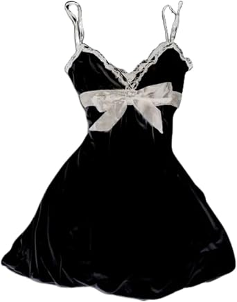 Cute Bow Front Tops Y2k Summer Coquette Fairy Grunge Clothes Spaghetti Strap Lace Camisole Tops Women