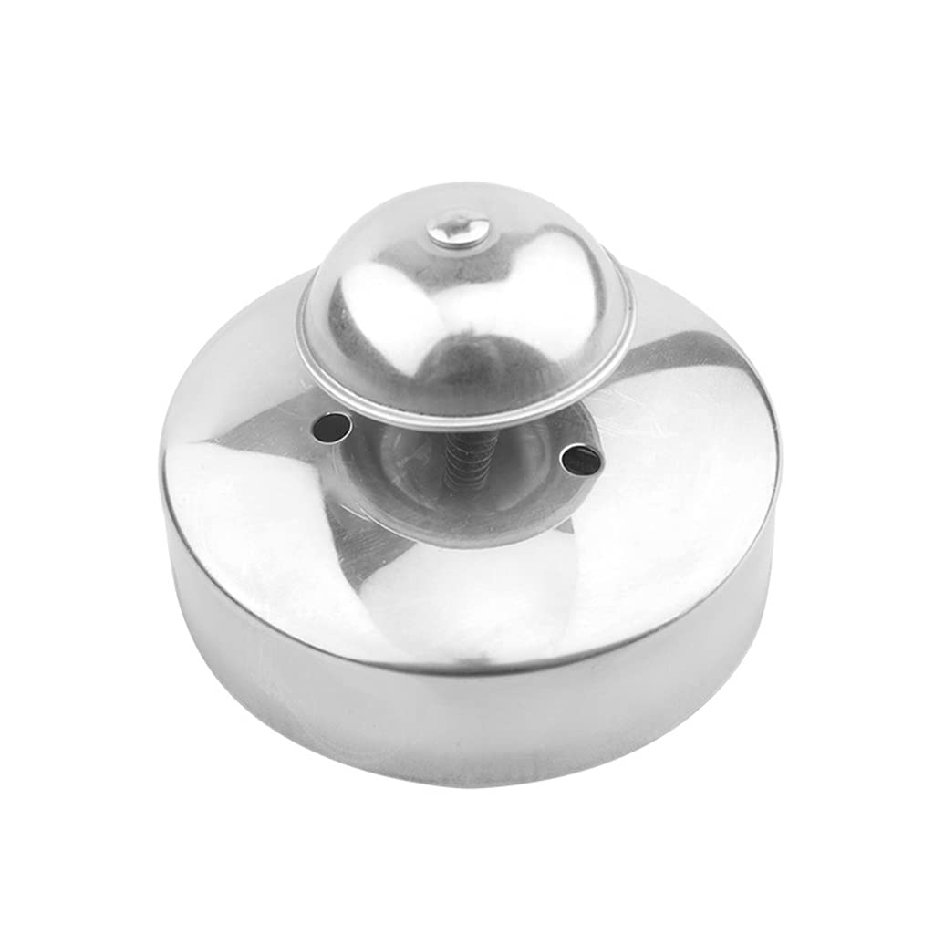 Maxtonser Sandwich Cutter Sealer Mold 3-1/2 Inch Stainless Steel Round Cookie Sandwich Decruster Maker Mould for Making Hamburgers Pie