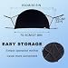FUIPVGI Sonnensegel Kinderwagen UV Schutz Sonnenschutz Kinderwagen, Kinderwagen Sonnenschutz, Sonnensegel Buggy, Sonnensegel für Kinderwagen für Buggy Sonnenschutz für Baby (Schwarz)